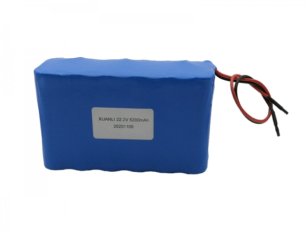 22.2V 5200mAh 18650圆柱锂电池 | 6S2P