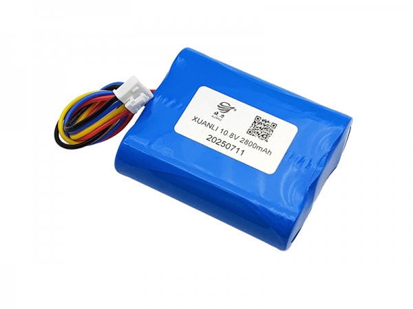 10.8V 2800mAh 通信锂电池 4P插头