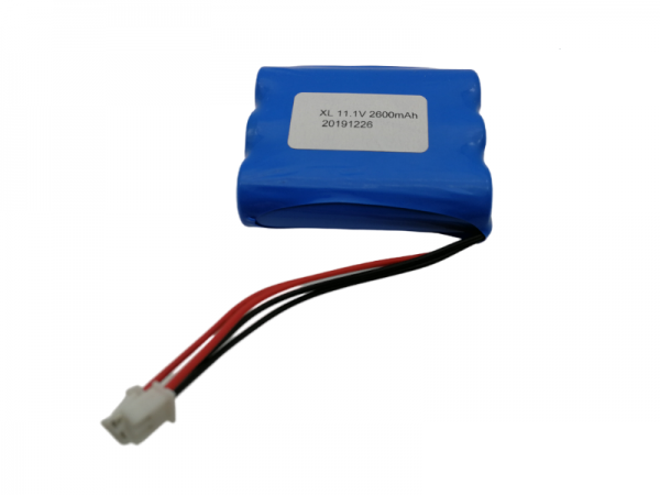11.1V 2600mAh 18650圆柱锂电-2pin*2