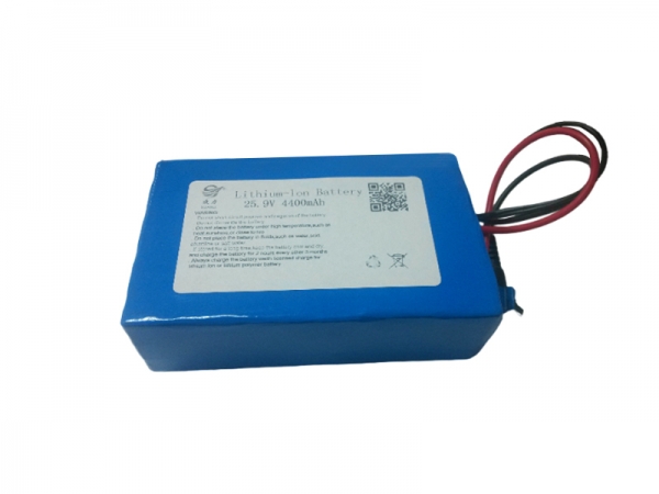 25.9V 4400mAh 18650 cylindrical lithium battery