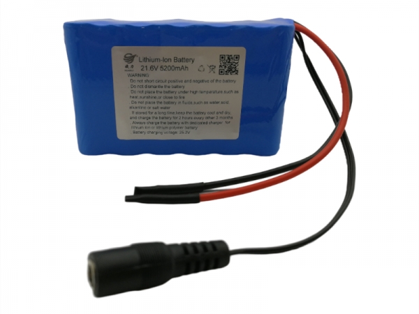 21.6V 5200mAh 18650圆柱锂电池