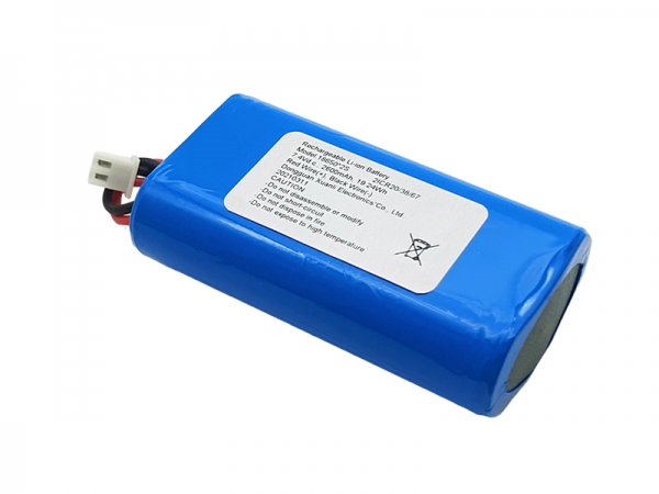 7.4V 2600mAh 18650 圆柱锂电池| 2S1P锂电池