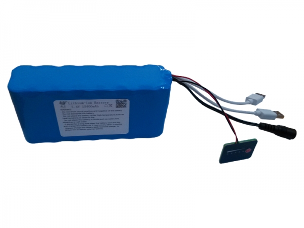 7.4V 15400mAh 18650 圆柱锂电池